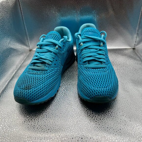 Size 8.5 Nike Air Max 90 Ultra BR Gamma Blue Womens Athletic Sneaker 725061-401 - Picture 4 of 11
